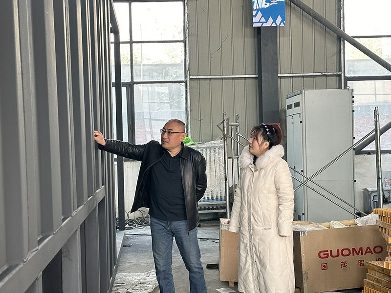 熱烈歡迎青島港項(xiàng)目荊總蒞臨我司視察工作
